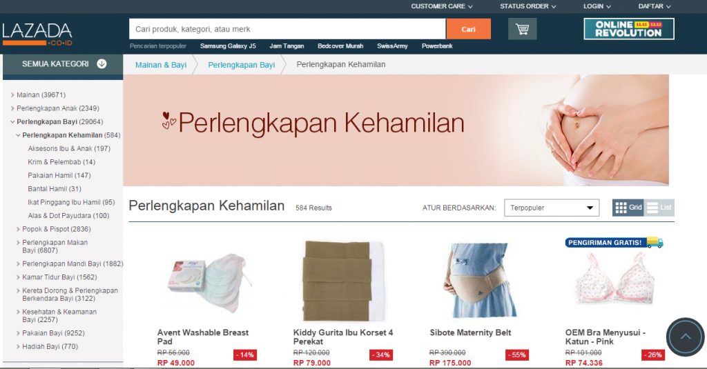 Hamil Bahagia Bersama Lazada
