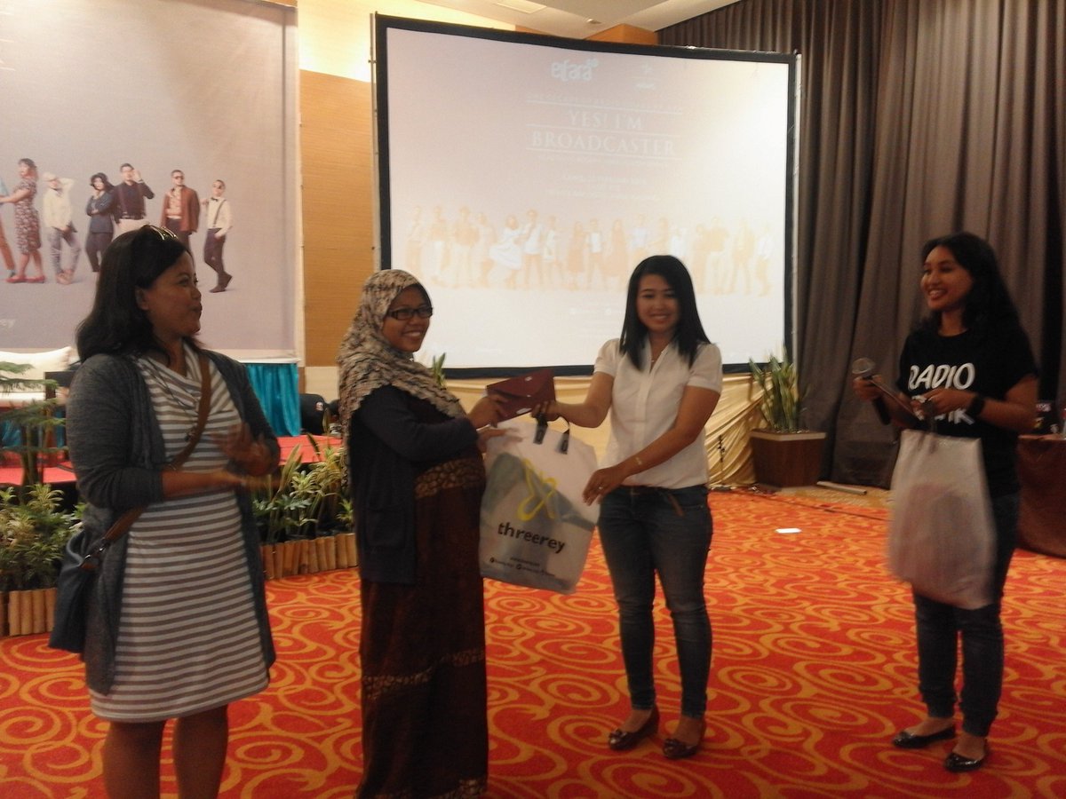 Yes! I’m Broadcaster bersama Akademi Berbagi dan Elfara FM di Hotel Atria