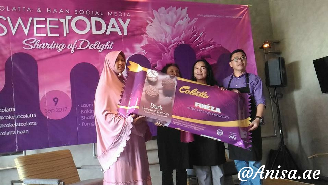 Launching Cokelat Collata Fineza dari PT Gandum Mas Kencana