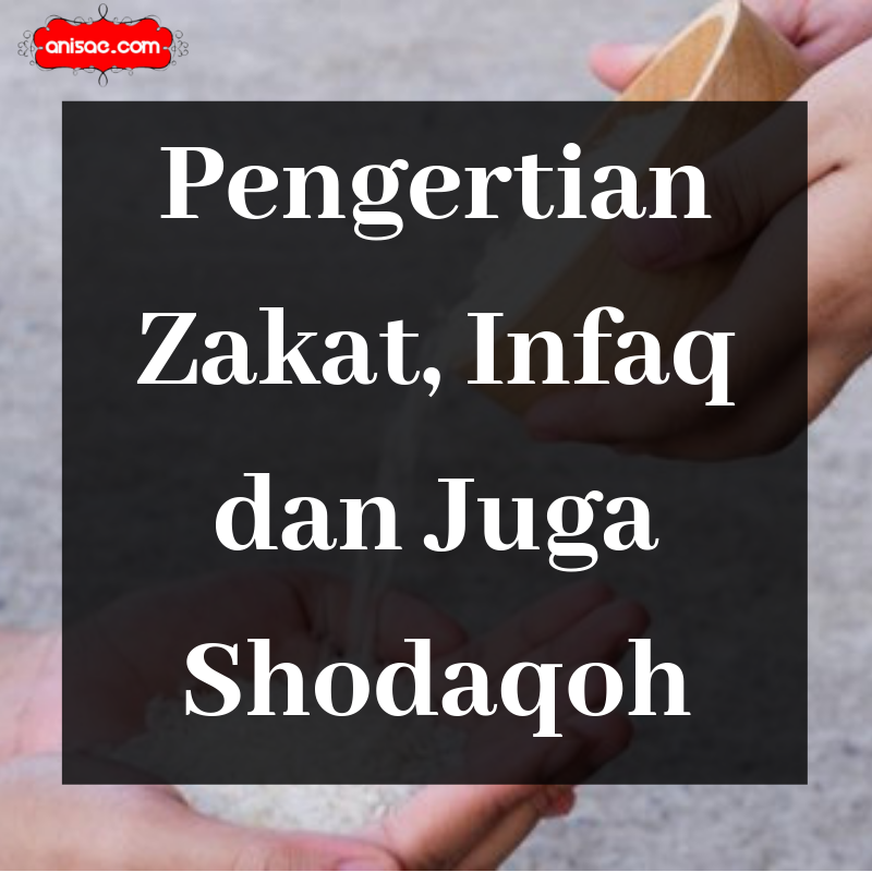 Pengertian Zakat Infaq Dan Juga Shodaqoh Anisa Ae