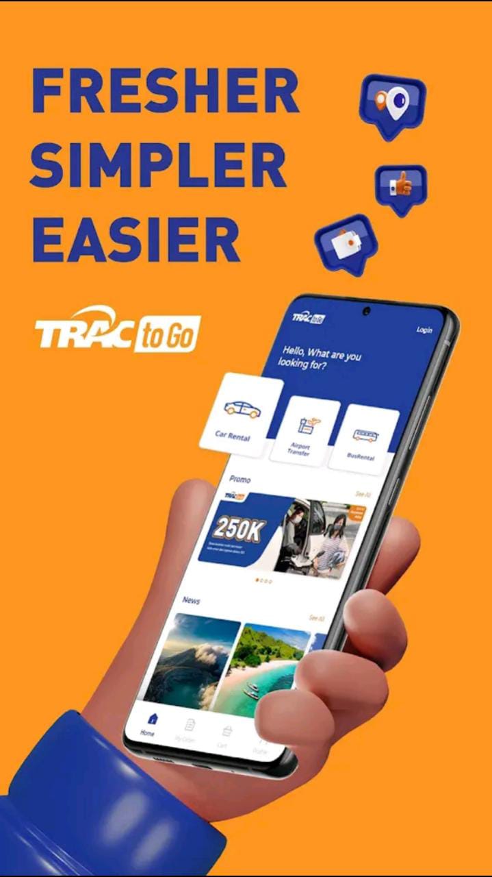 Sewa Mobil Aman dan Nyaman dengan Aplikasi TRAC To Go